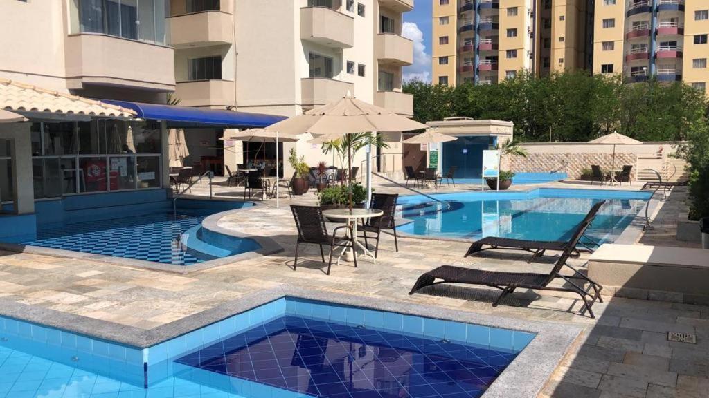 Flat 208 Mont Blanc Appartement Caldas Novas Buitenkant foto